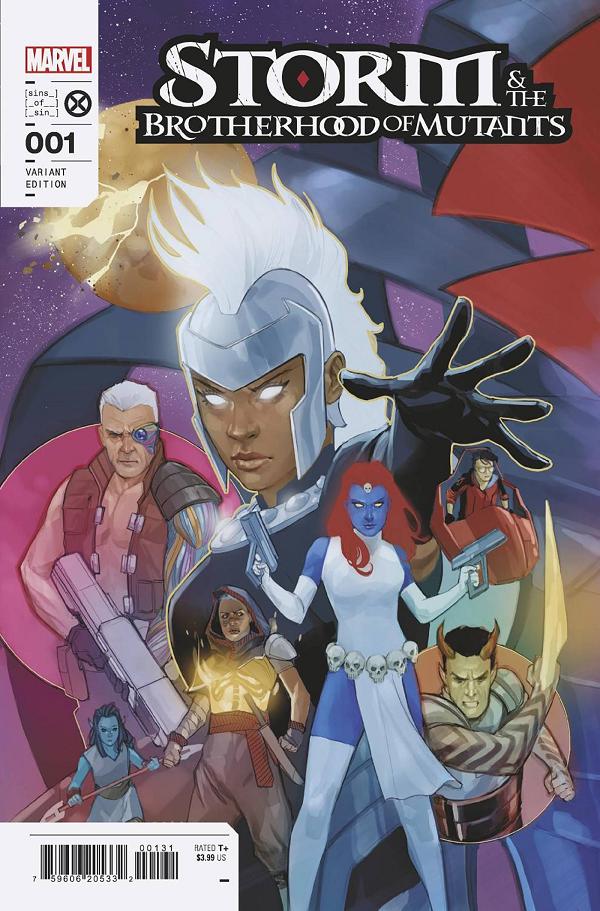 Storm And Brotherhood Mutants #1 variant cover by Phil Noto
