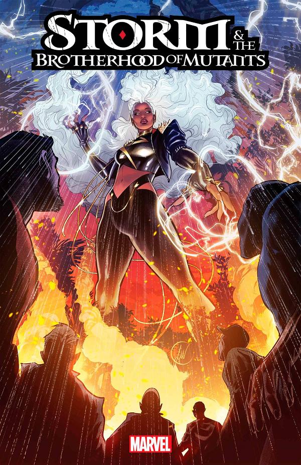 Storm And Brotherhood Mutants #1 variant cover by Lucas Werneck
