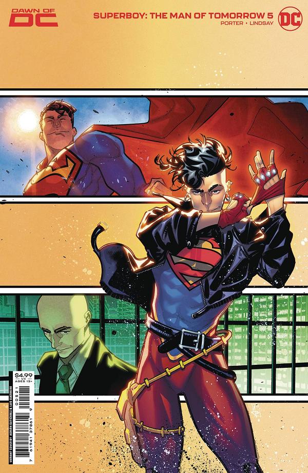 Superboy The Man Of Tomorrow #5 CVR B GUTIERREZ cover