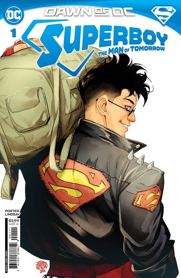 Superboy The Man Of Tomorrow #1 CVR A JAHNOY LINDSAY cover