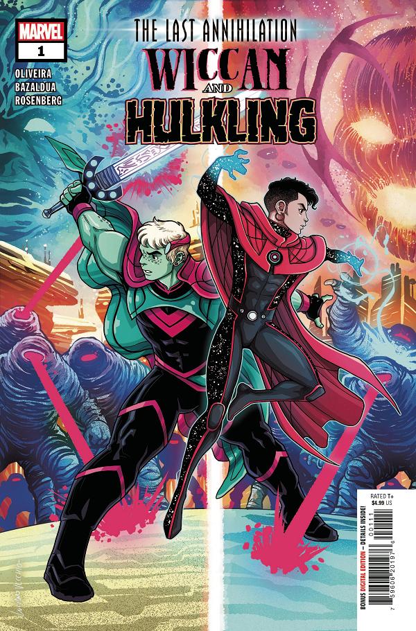 Last Annihilation Wiccan And Hulkling #1  cover