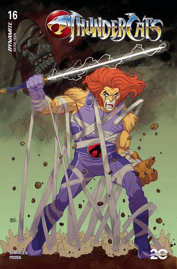 Thundercats #16 variant cover by Drew Moss
