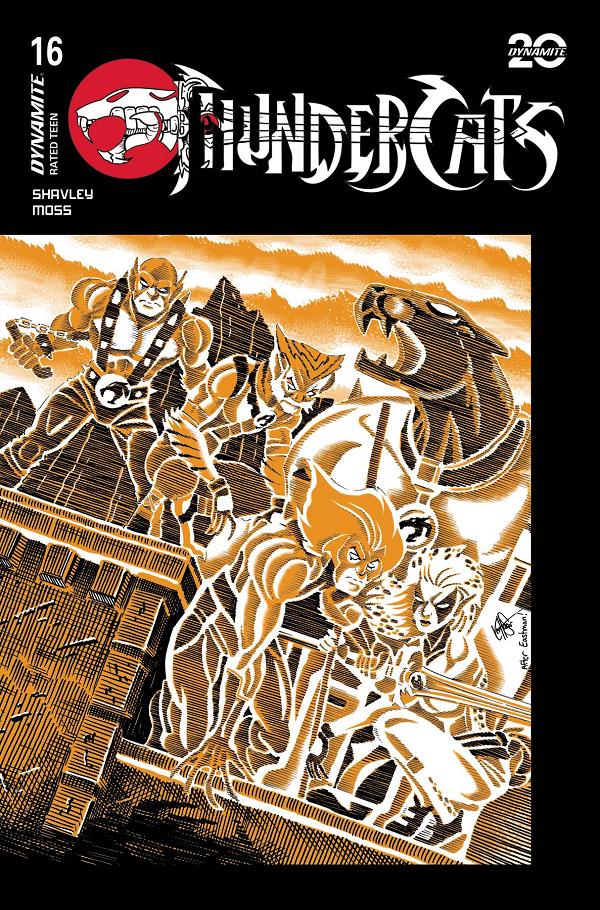 Thundercats #16 variant cover by Ken Haeser