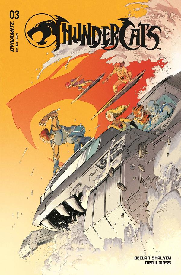 Thundercats #3 variant cover by Declan Shalvey