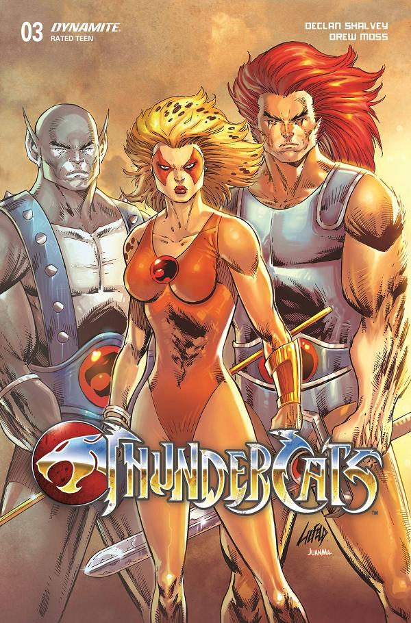 Thundercats #3 CVR V FOC LIEFELD ORIGINAL cover