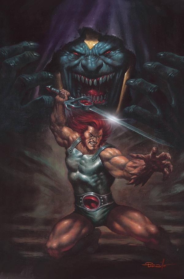 Thundercats #1 variant cover by Lucio Parrillo