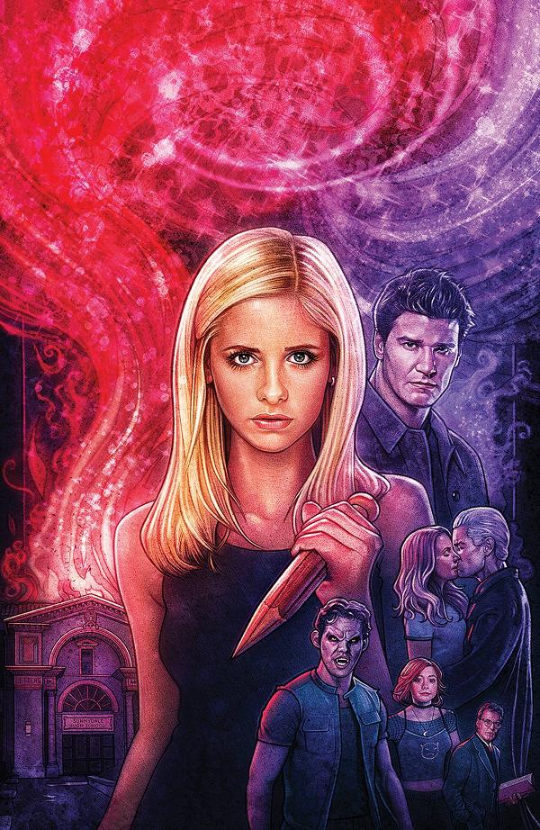 Buffy Vampire Slayer Angel Hellmouth #1 BLANK SKETCH cover
