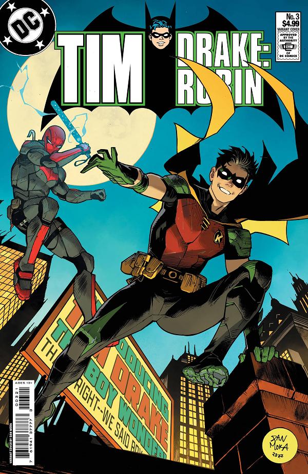 Tim Drake Robin #3 CVR B MORA cover