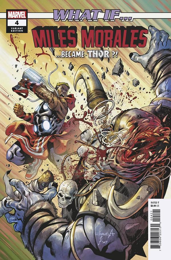 What If Miles Morales #4 (OF 5) DAVILA cover