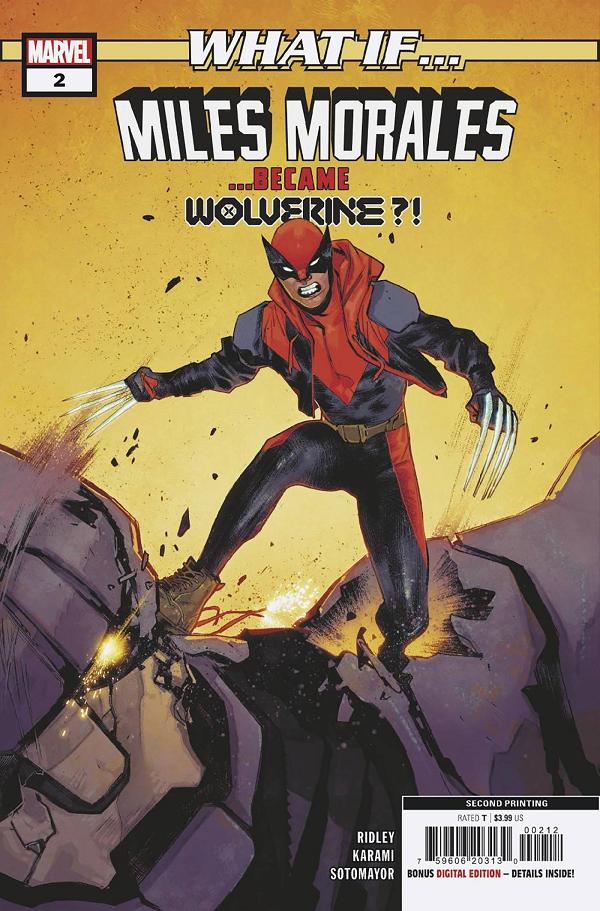 What If Miles Morales #2 (OF 5) 2ND PTG PICHELLI cover