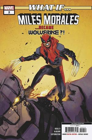 What If Miles Morales #2 (OF 5) 2ND PTG PICHELLI cover