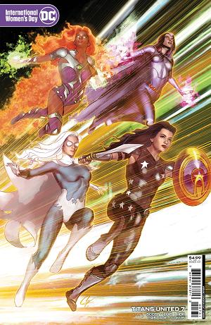 Titans United #7 CVR C (OF 7) CVR C STAGGS CARD STOCK cover
