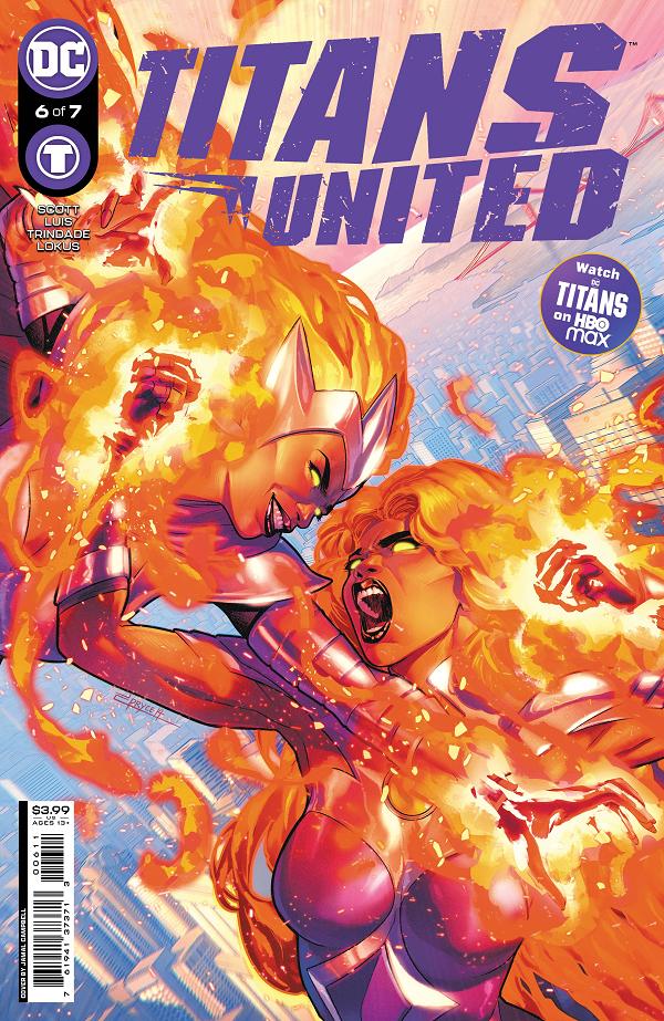 Titans United #6 CVR A CAMPBELL cover