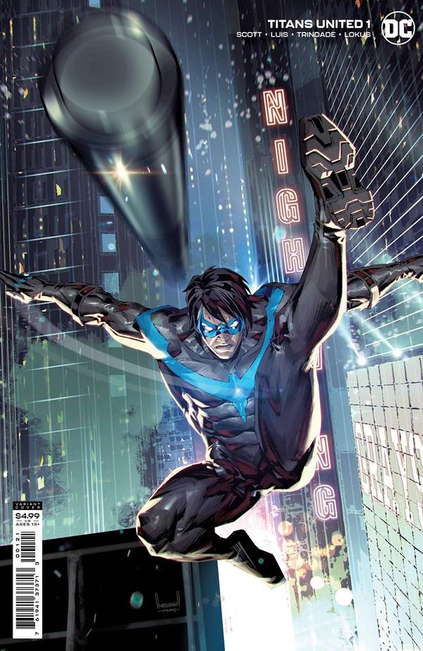 Titans United #1 CVR B (OF 7) CVR B KAEL NGU CARD STOCK cover