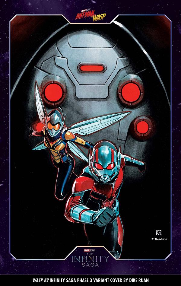 Wasp #2 variant cover by Dike Ruan