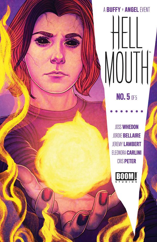 Buffy Vampire Slayer Angel Hellmouth #5 cover by Jenny Frison