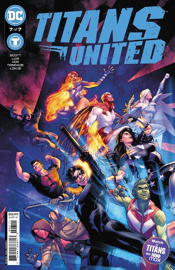 Titans United #7 CVR A CAMPBELL cover