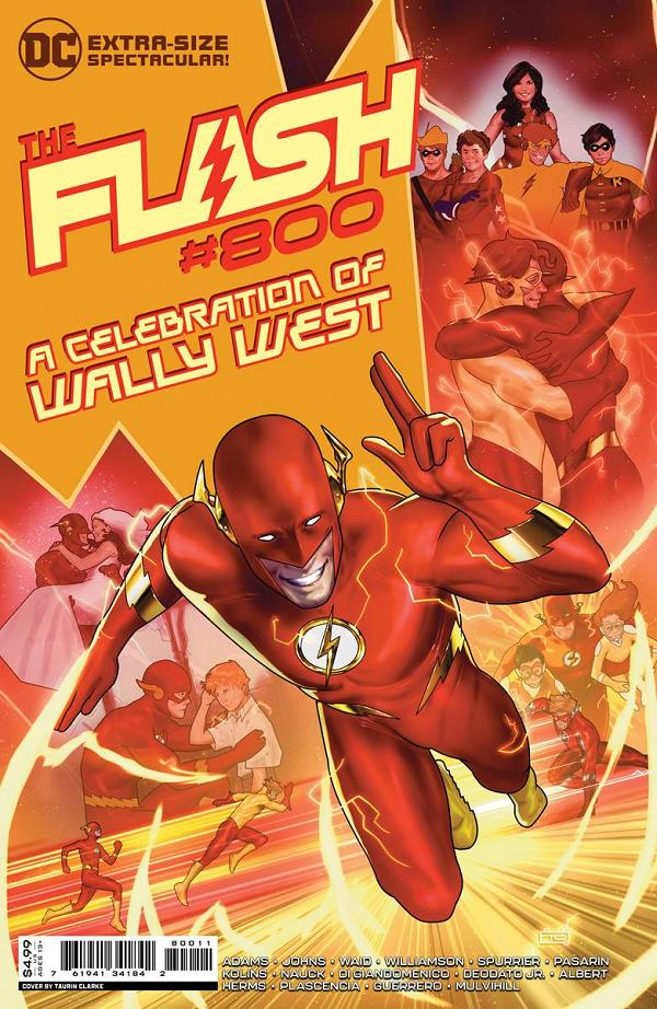 Flash #800 CVR A TAURIN CLARKE cover