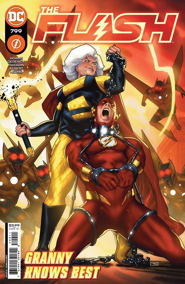 Flash #799 CVR A CLARKE cover