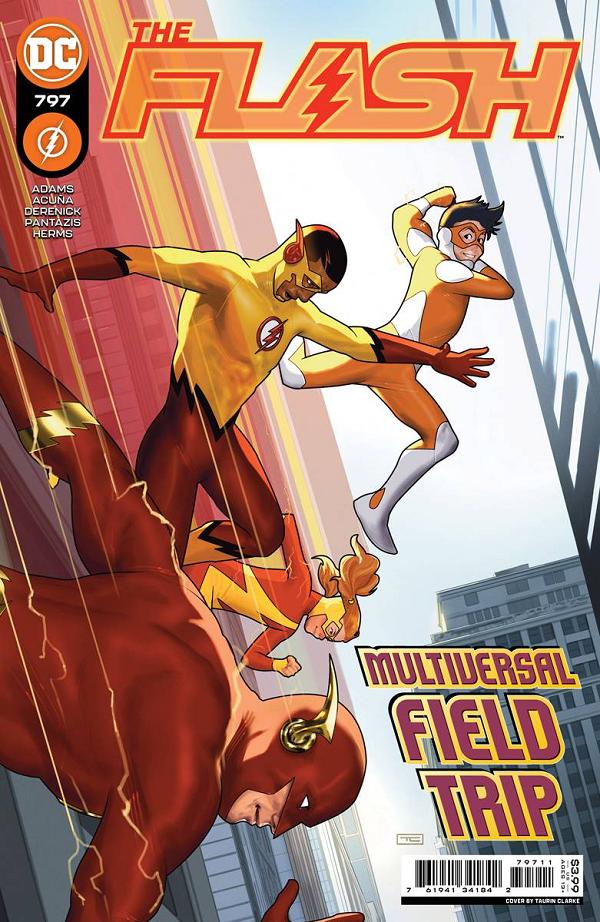 Flash #797 CVR A TAURIN CLARKE cover
