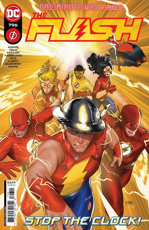 Flash #796 CVR A TAURIN CLARKE (ONE-MINUTE WAR) cover