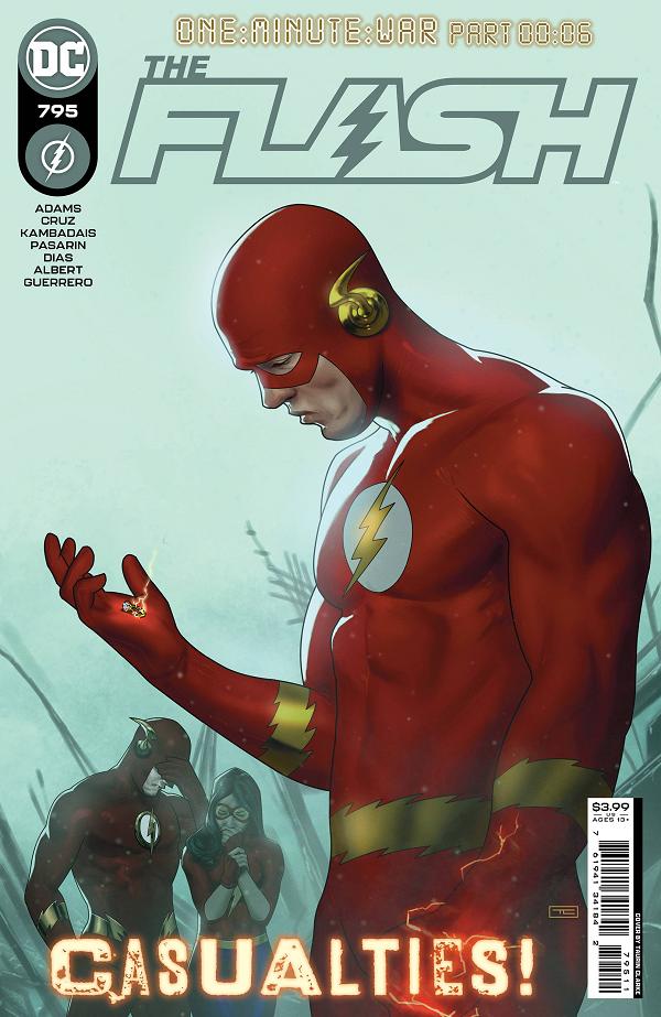Flash #795 CVR A TAURIN CLARKE (ONE-MINUTE WAR) cover