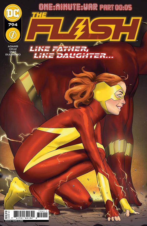 Flash #794 CVR A TAURIN CLARKE (ONE-MINUTE WAR) cover
