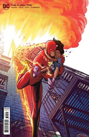 Flash #792 CVR B CVR B DANIEL BAYLISS CARD STOCK cover