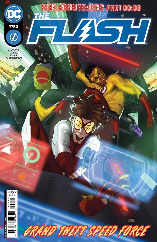 Flash #792 CVR A TAURIN CLARKE (ONE-MINUTE WAR) cover