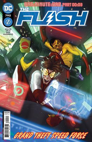 Flash #792 CVR A TAURIN CLARKE (ONE-MINUTE WAR) cover
