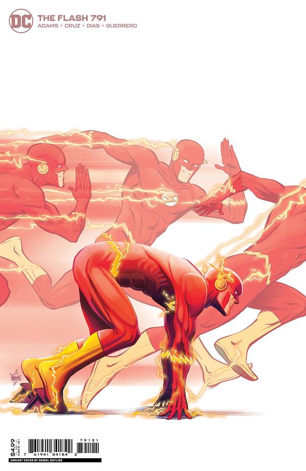 Flash #791 CVR B CVR B DANIEL BAYLISS CARD STOCK cover