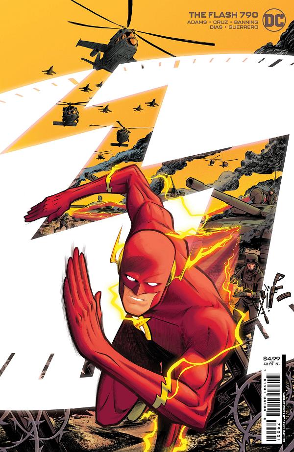 Flash #790 CVR B CVR B DANIEL BAYLISS CARD STOCK cover