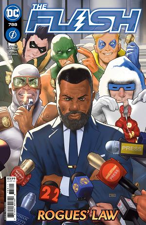 Flash #788 CVR A CLARKE cover