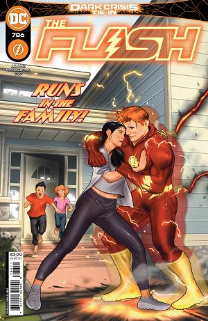 Flash #786 CVR A CLARKE (DARK CRISIS) cover