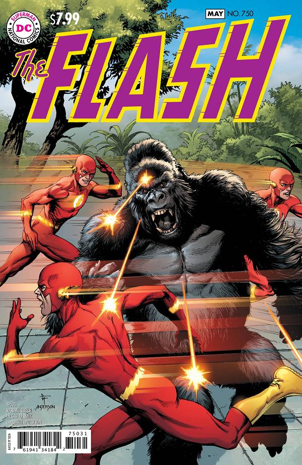 Flash #750 variant cover by Gary Frank