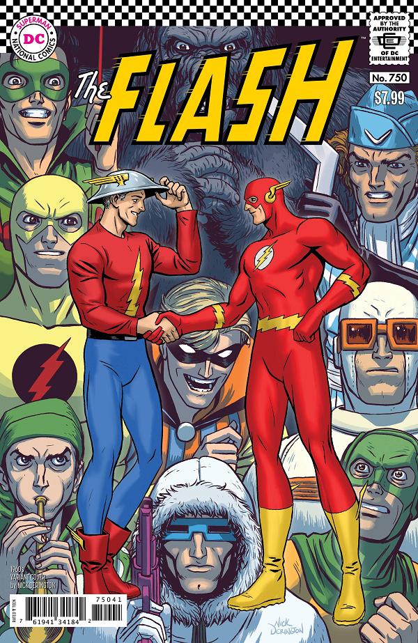 Flash #750 variant cover by Nick Derington