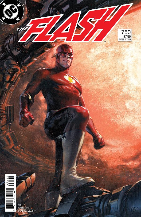 Flash #750 variant cover by Gabriele Dell'Otto