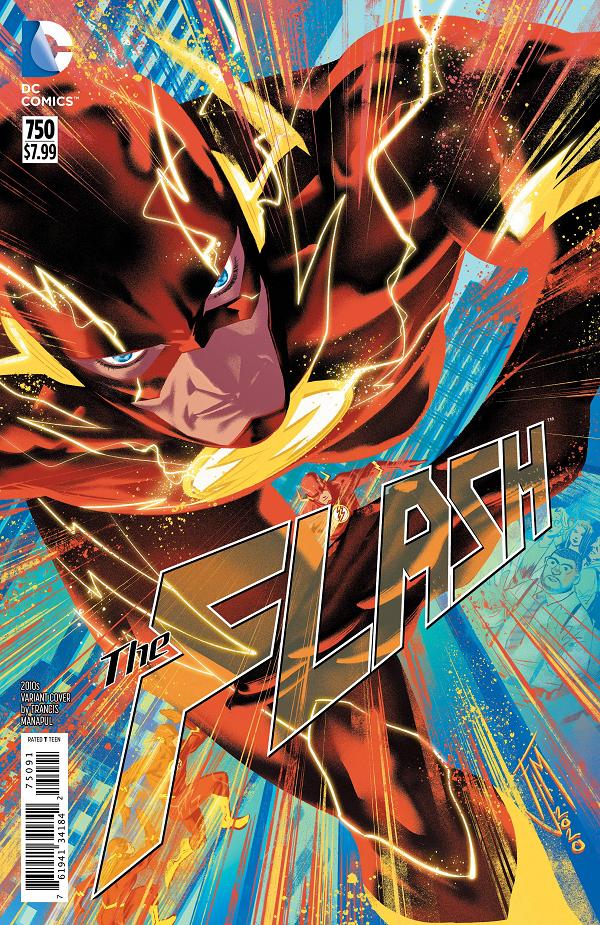 Flash #750 2010S FRANCIS MANAPUL cover
