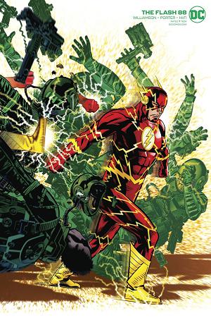 Flash #88 CARD STOCK MICHAEL GOLDEN cover