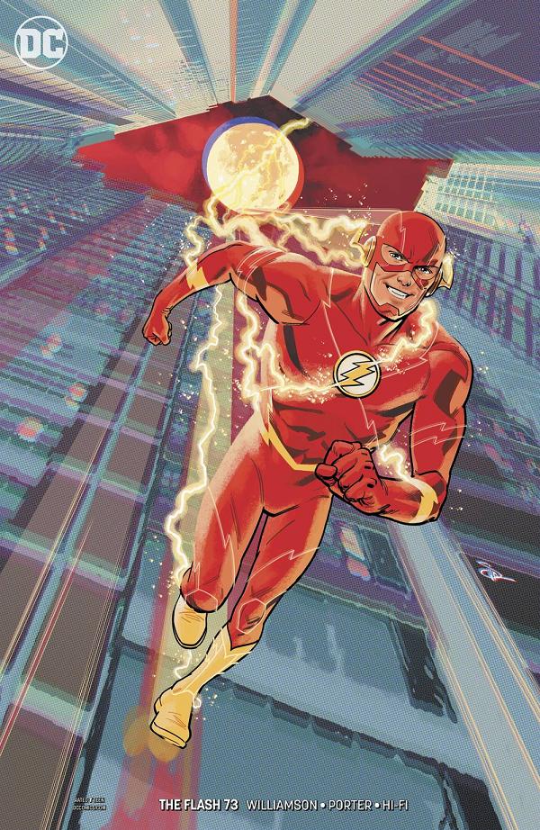 Flash #73 cover by Evan Shaner