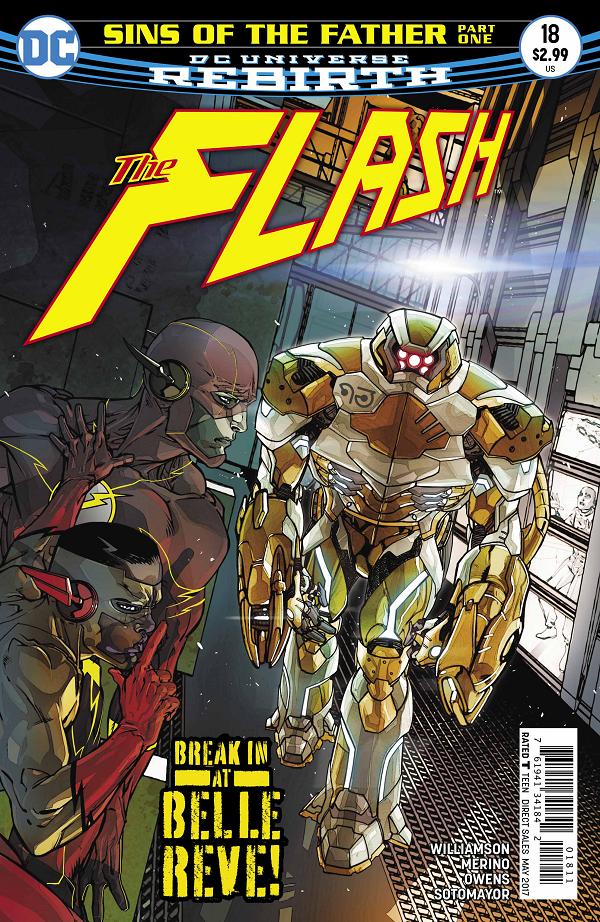 Flash #18  cover