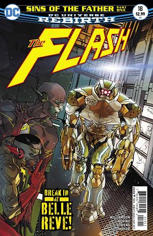 Flash #18  cover