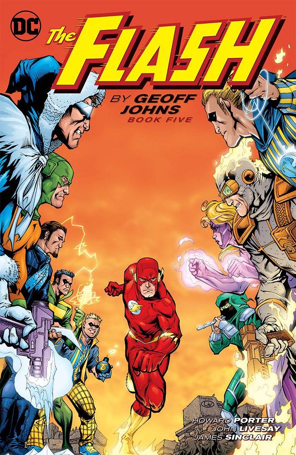 Flash By Geoff Johns Tp Book 05 cover by Howard Porter