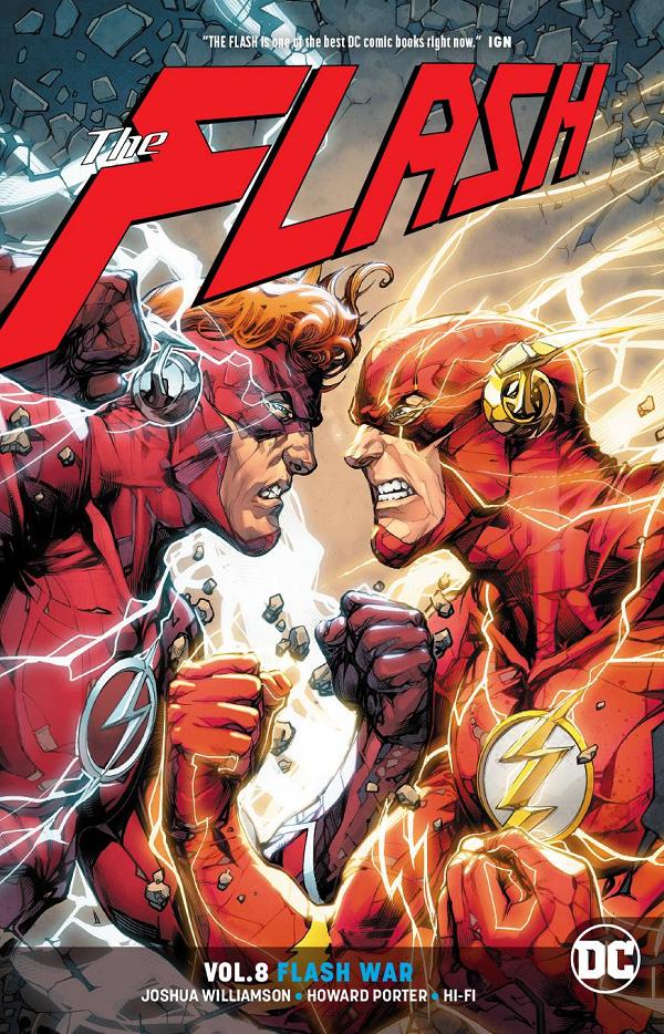 Flash Tp Vol 08 Flash War cover by Howard Porter