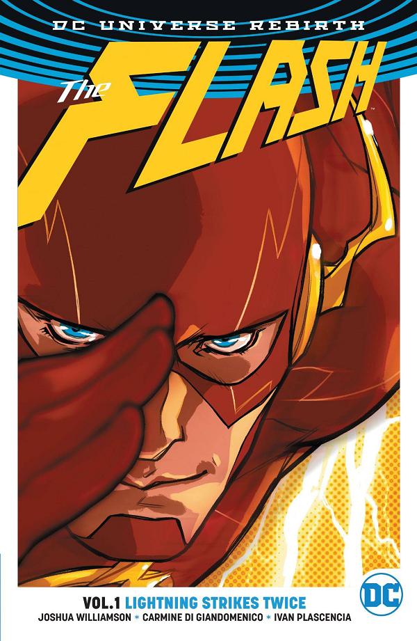 Flash Tp Vol 01 Lightning Strikes Twice (Rebirth) cover by Karl Kerschl