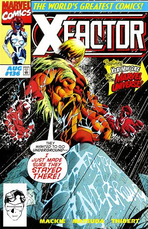 X-Factor #136  cover