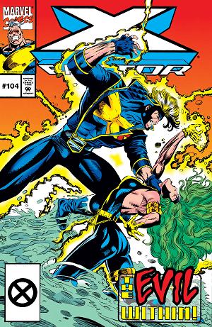 X-Factor #104  cover