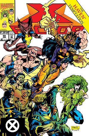 X-Factor #98 cover