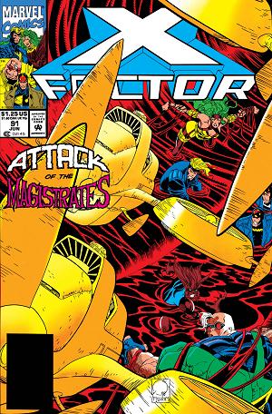 X-Factor #91  cover