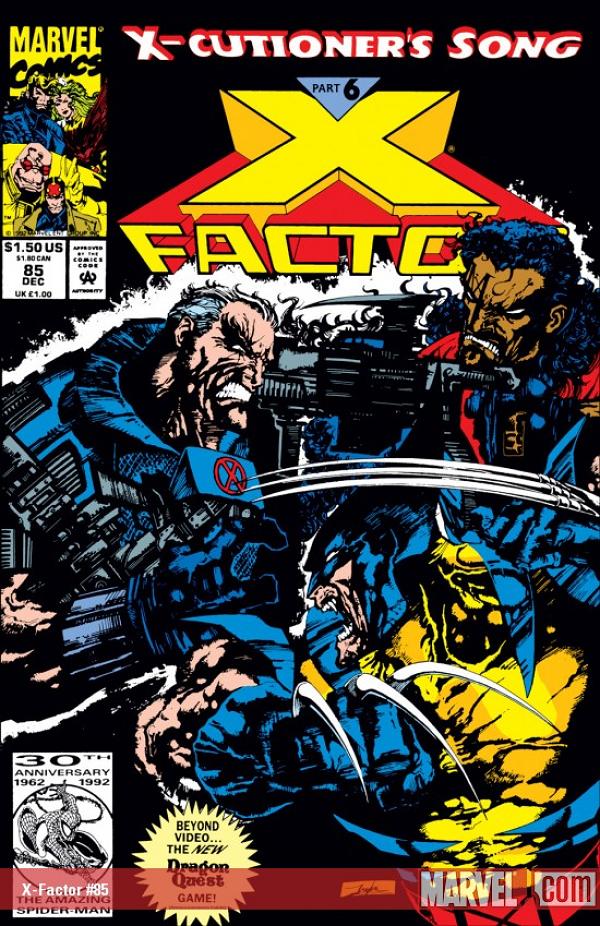X-Factor #85  cover